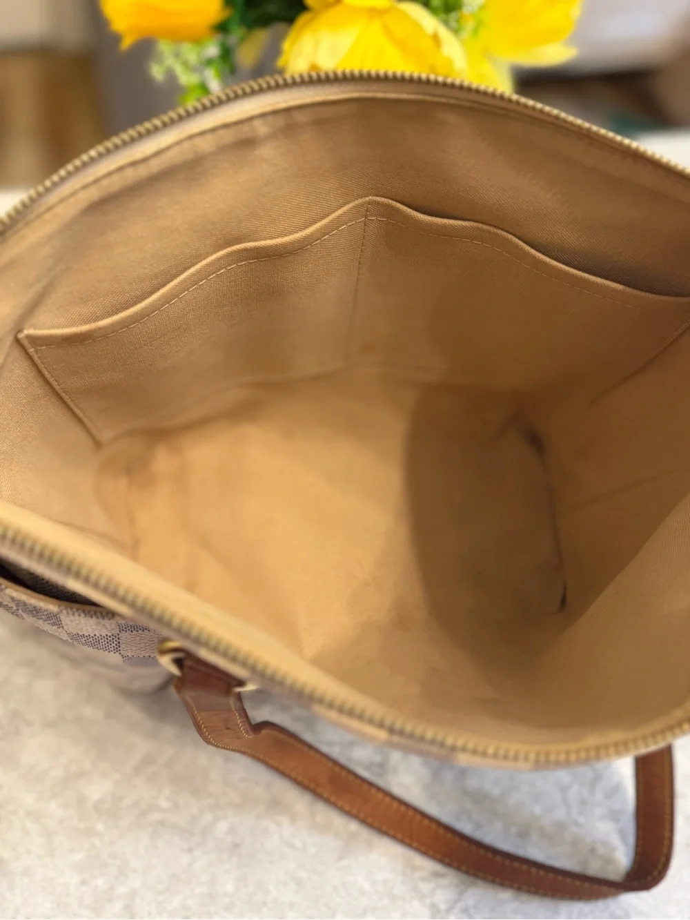 Louis Vuitton Totally PM Damier Azur Tote COA /Dust Bag